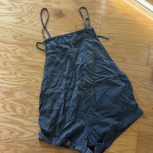 Billabong Women's Charcoal Overalls